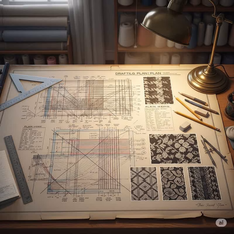 Drafting Plans in weaving