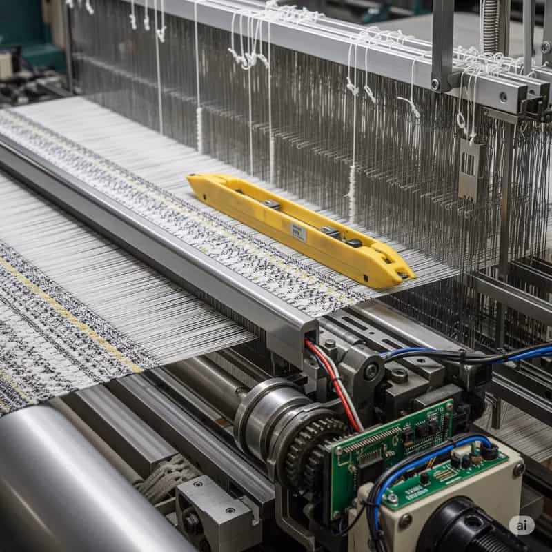 Drive and control of weaving machines