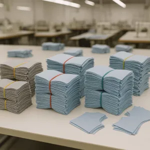 Bundling in garment manufacturing
