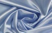 Draped acetate satin