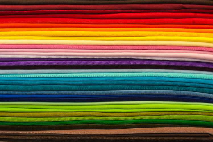 Silk Fabric Colour Chart