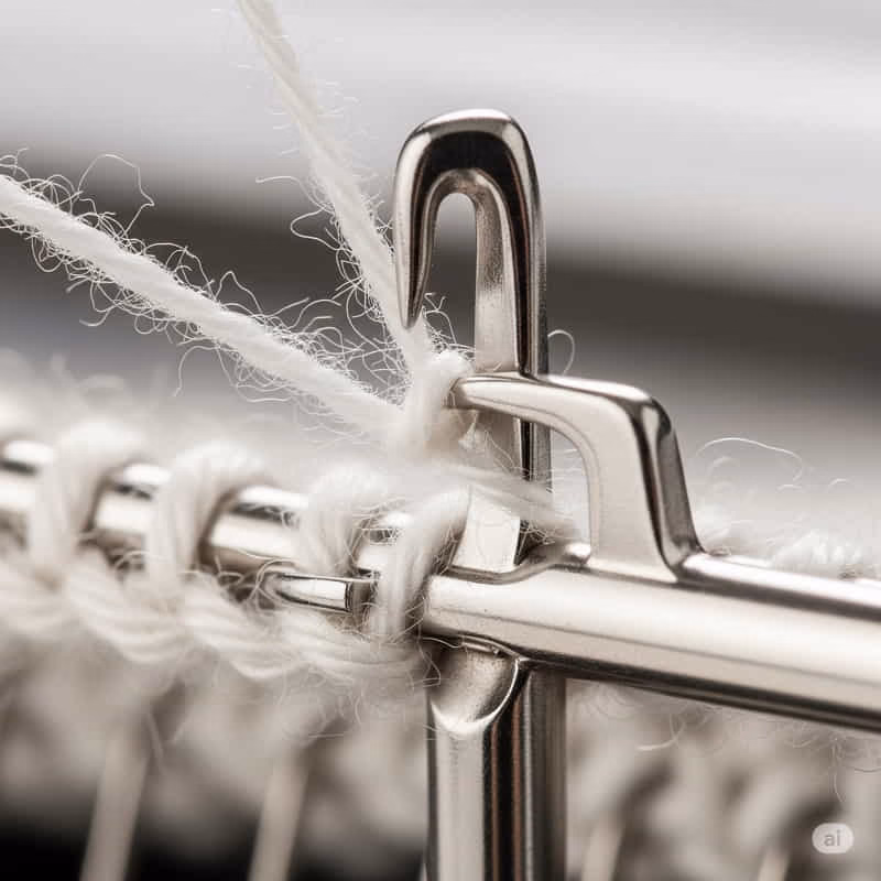 Stitch Formation with a Latch Needle