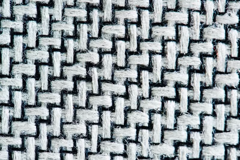 Angles of twill weave