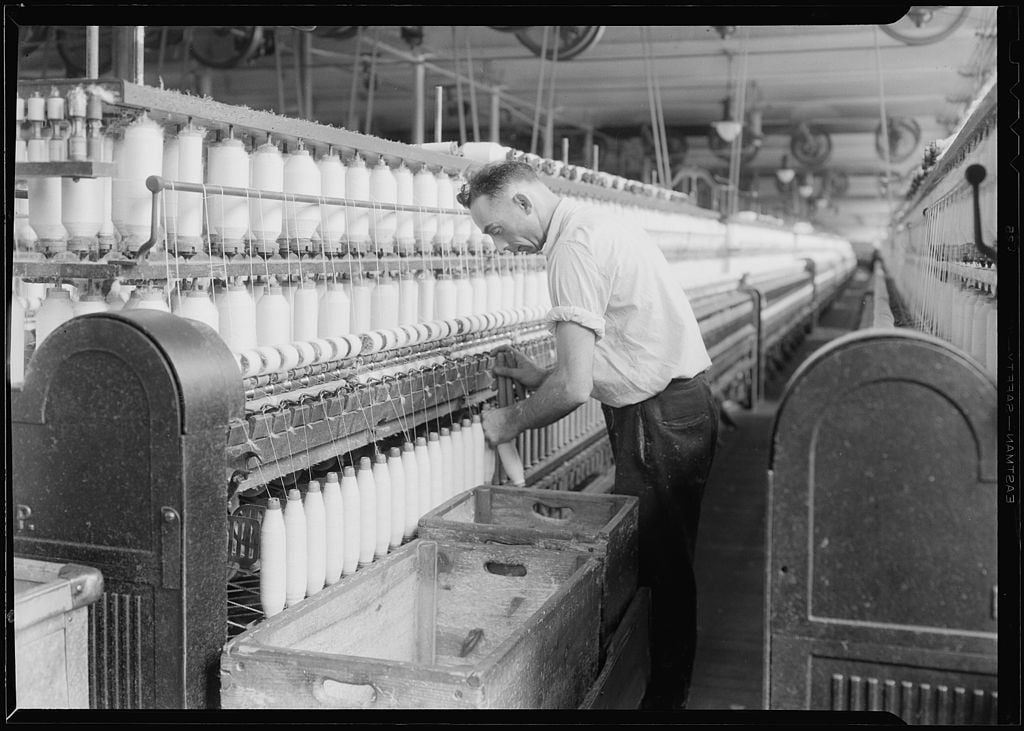 energy consumption in yarn making