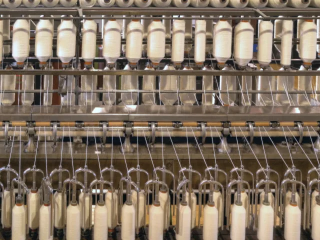 energy consumption for spinning machines