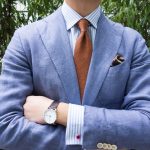 linen suit