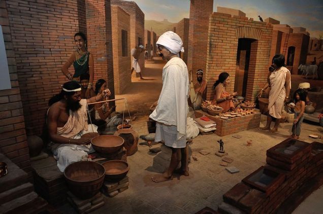 indus_valley_civilization_-_science_and_technology_heritage_of_india_gallery_-_science_exploration_hall_-_science_city_-_kolkata_2016-02-22_0508