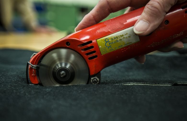 fabric-cutting