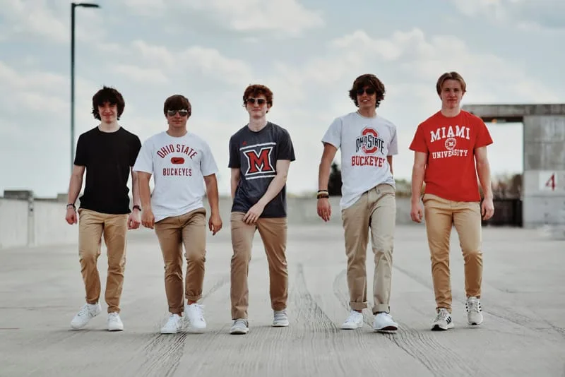 boys in t-shirt