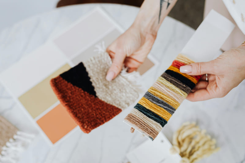 fabric swatches