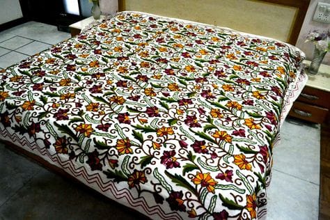 kashida embroidery home decor