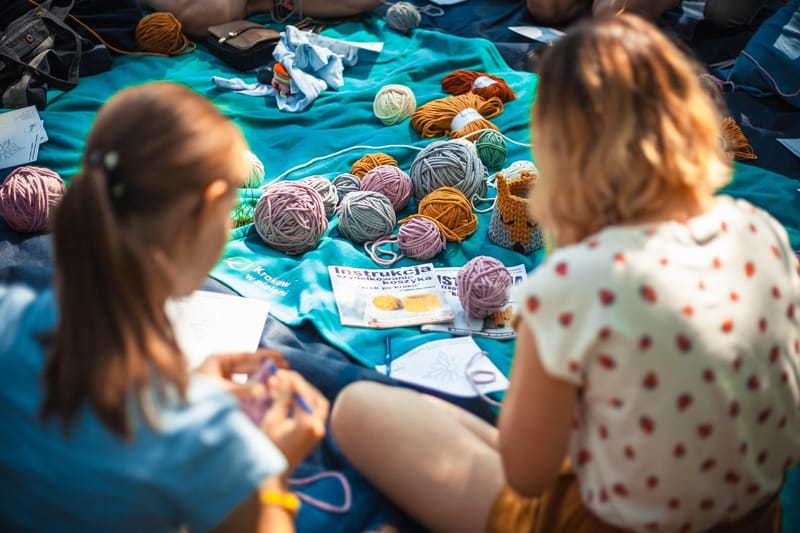 knitting training