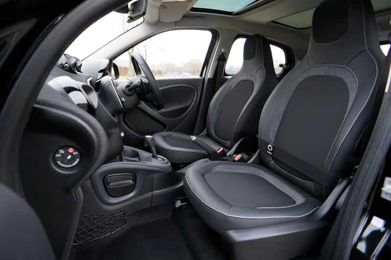 modern car interior