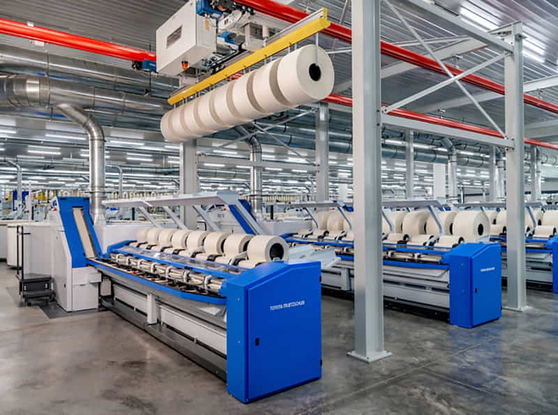 modern spinning mill