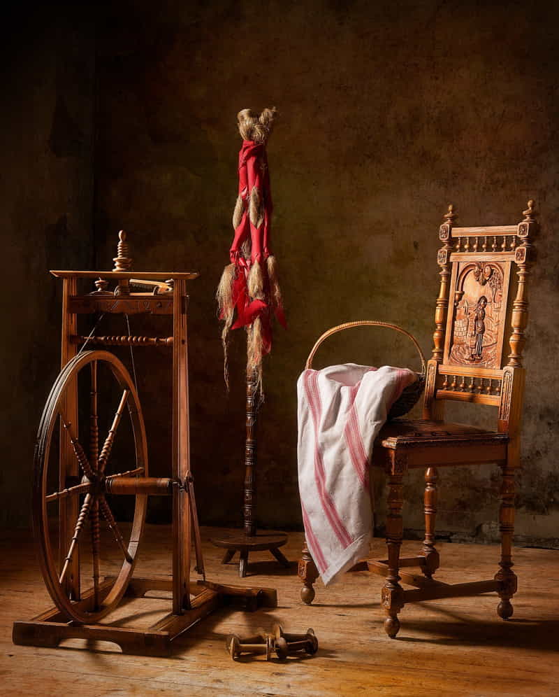 spinning wheel artifact