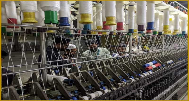 technical support in a spinning mill