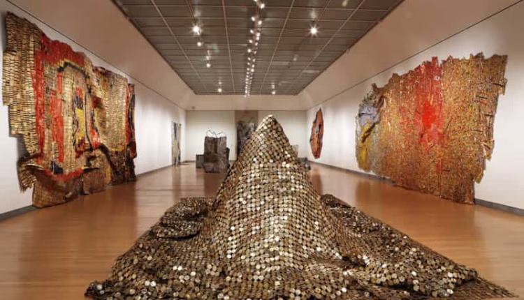 textile art of El Anatsui
