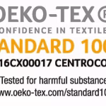 textile standard certification logo