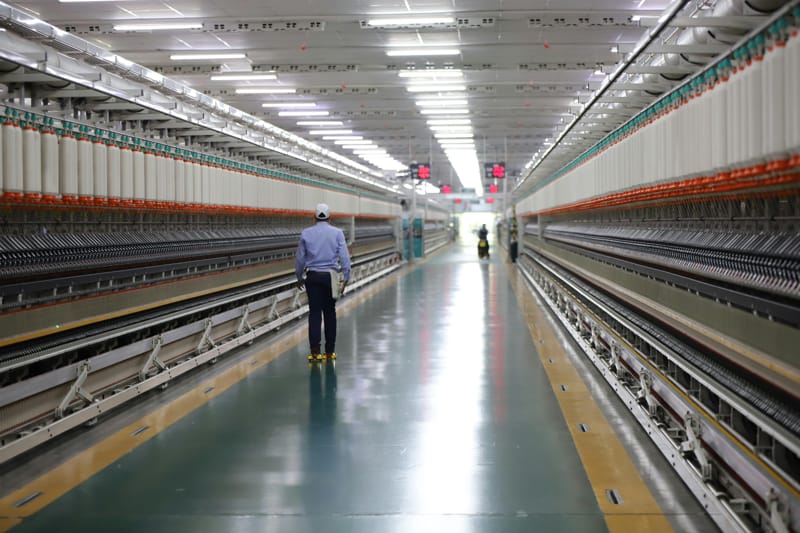 textile production floor