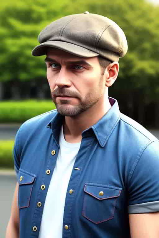 Driving Cap (Flat Cap)