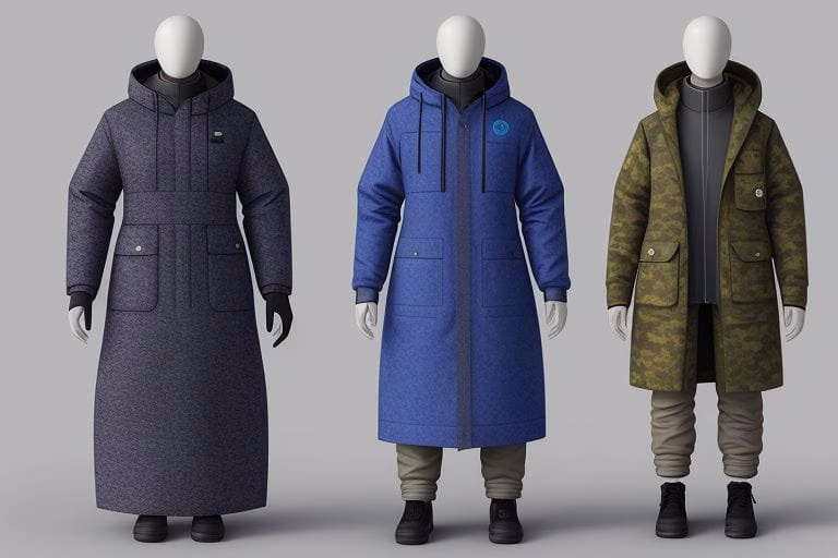 Textile ideation to field testing in simulated environments