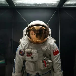person in a space suit