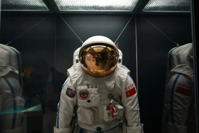 person in a space suit