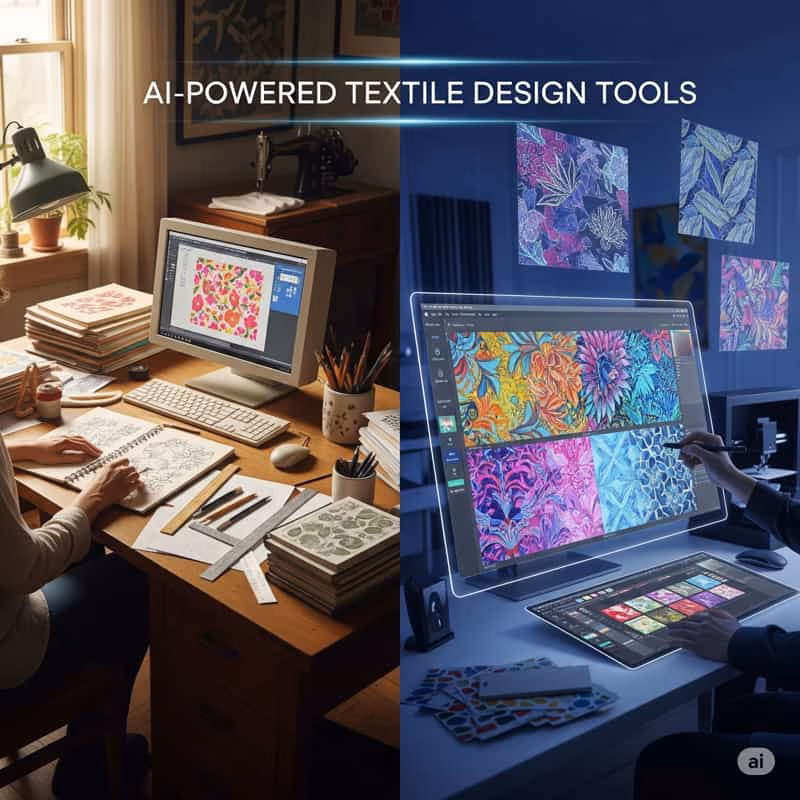 AI powered textile design tools