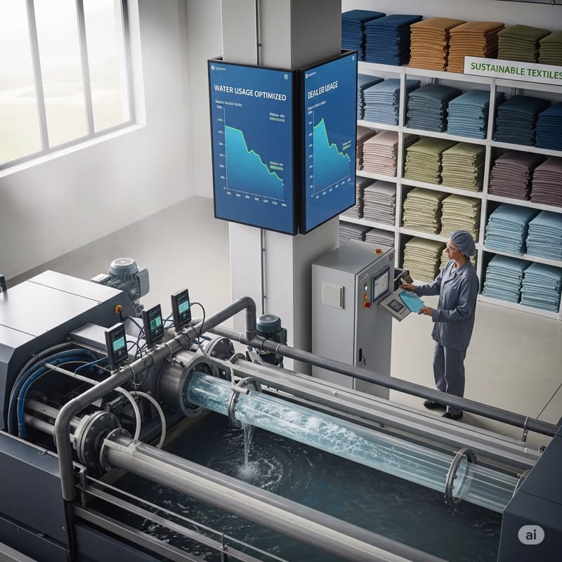 Optimizing Water Usage in Textile Manufacturing for Sustainability