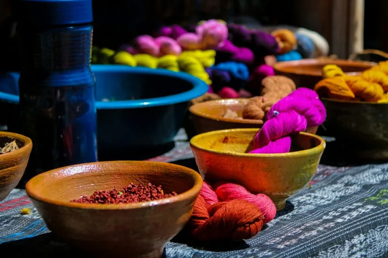 Sustainable Textile Dyeing