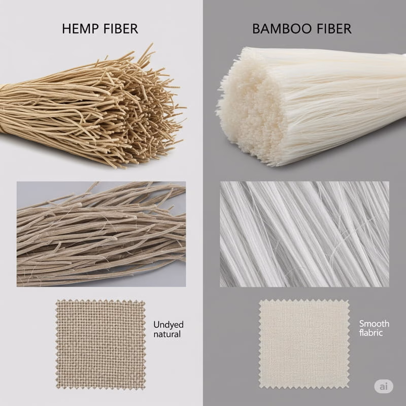 bamboo vs hemp textile fiber