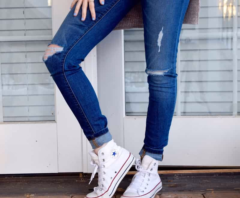 indigo jeans