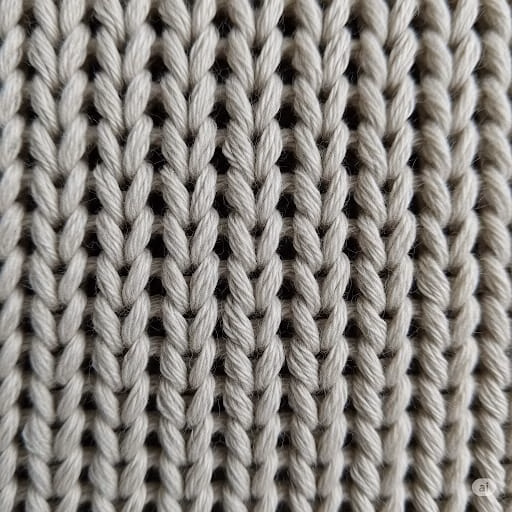 weft knit structure - Milanese