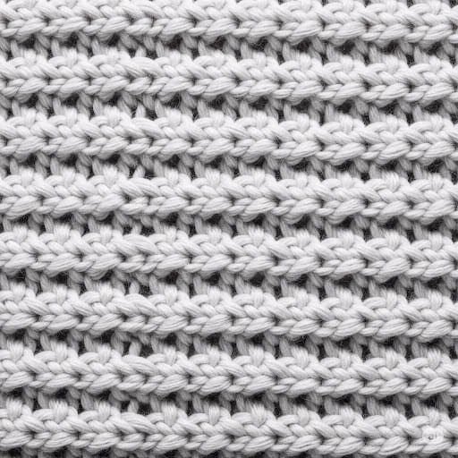 weft knit structure - Purl Knit