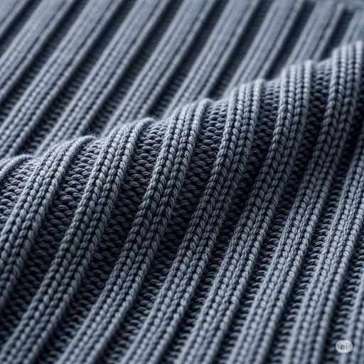 weft knit structure - Rib Knit