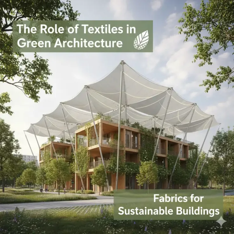 The Role of Textiles in Green Architecture: Fabrics for Sustainable Buildings