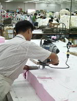 fabric spreading and cutting
