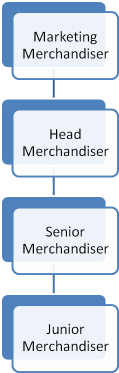 merchandise department structure