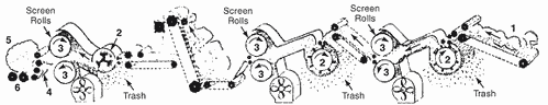 staple fiber spinning - picking