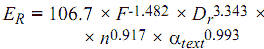 energy consumption formula